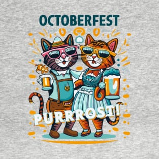 octoberfest with cats T-Shirt